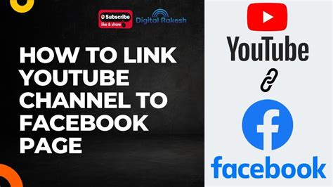 How to Link YouTube Channel to Facebook page 